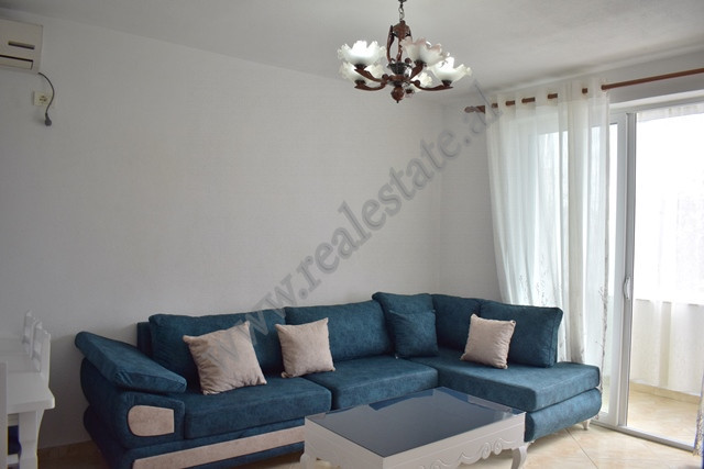 Two bedroom apartment for rent in Vexhi Buharaja Street in Tirana, Albania.
It is positioned on the
